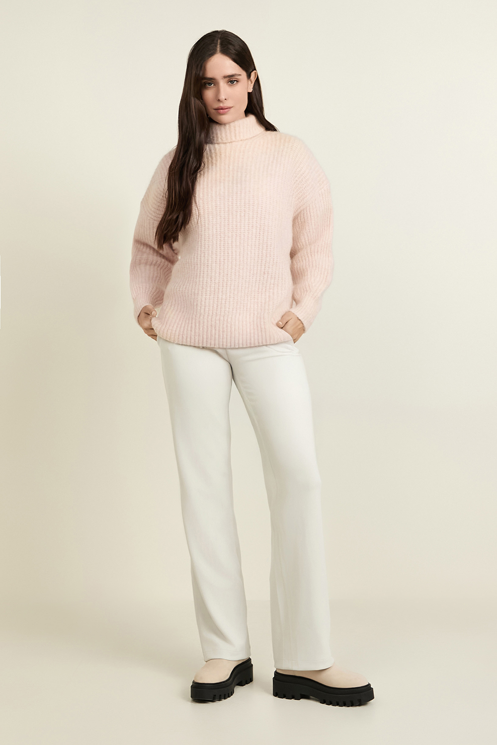 Alpaca Wool-Blend Funnel-Neck Sweater LULULEMON